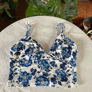 H&M floral tank top